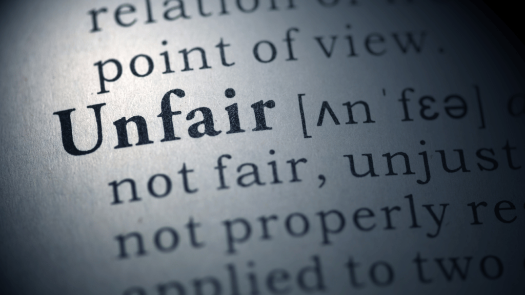 Unfair & Restrictive Practices